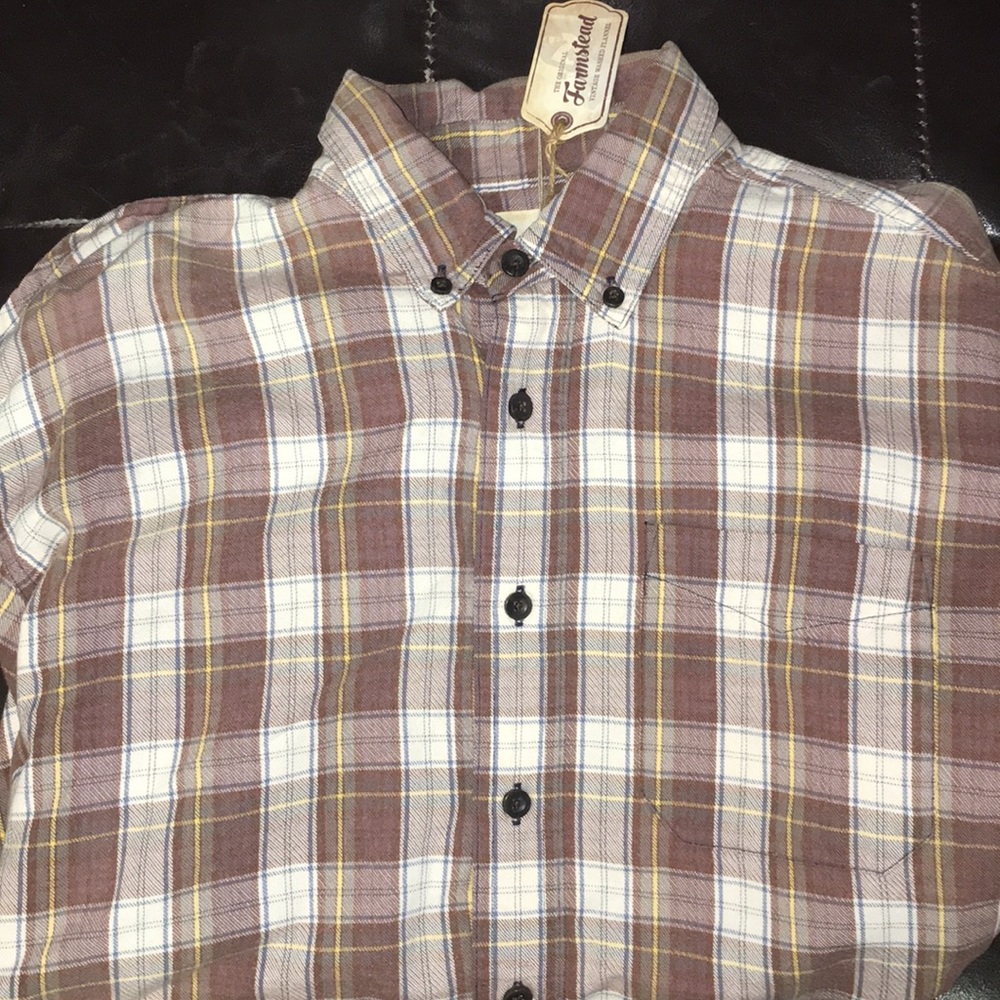 Vintage washed flannel